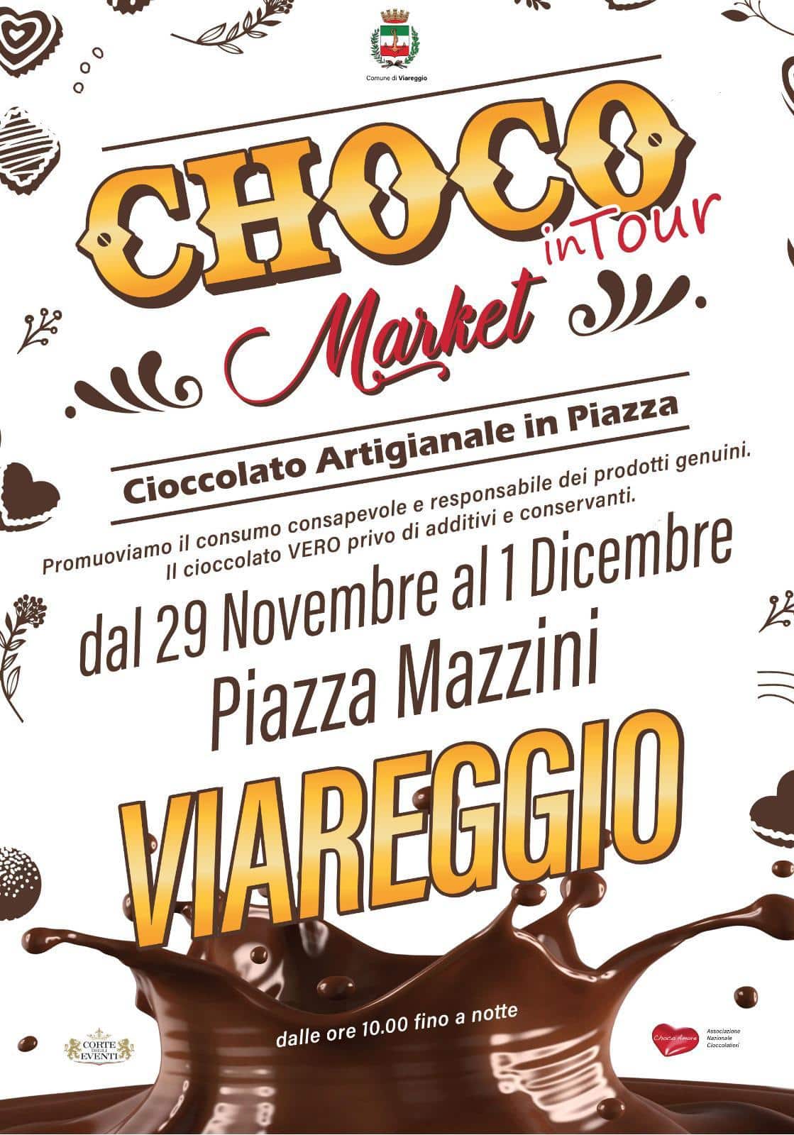 Choco market, la festa del Cioccolato in piazza Mazzini