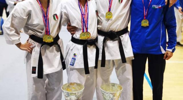 Campionati europei di Karate Shotokan, successo per gli atleti