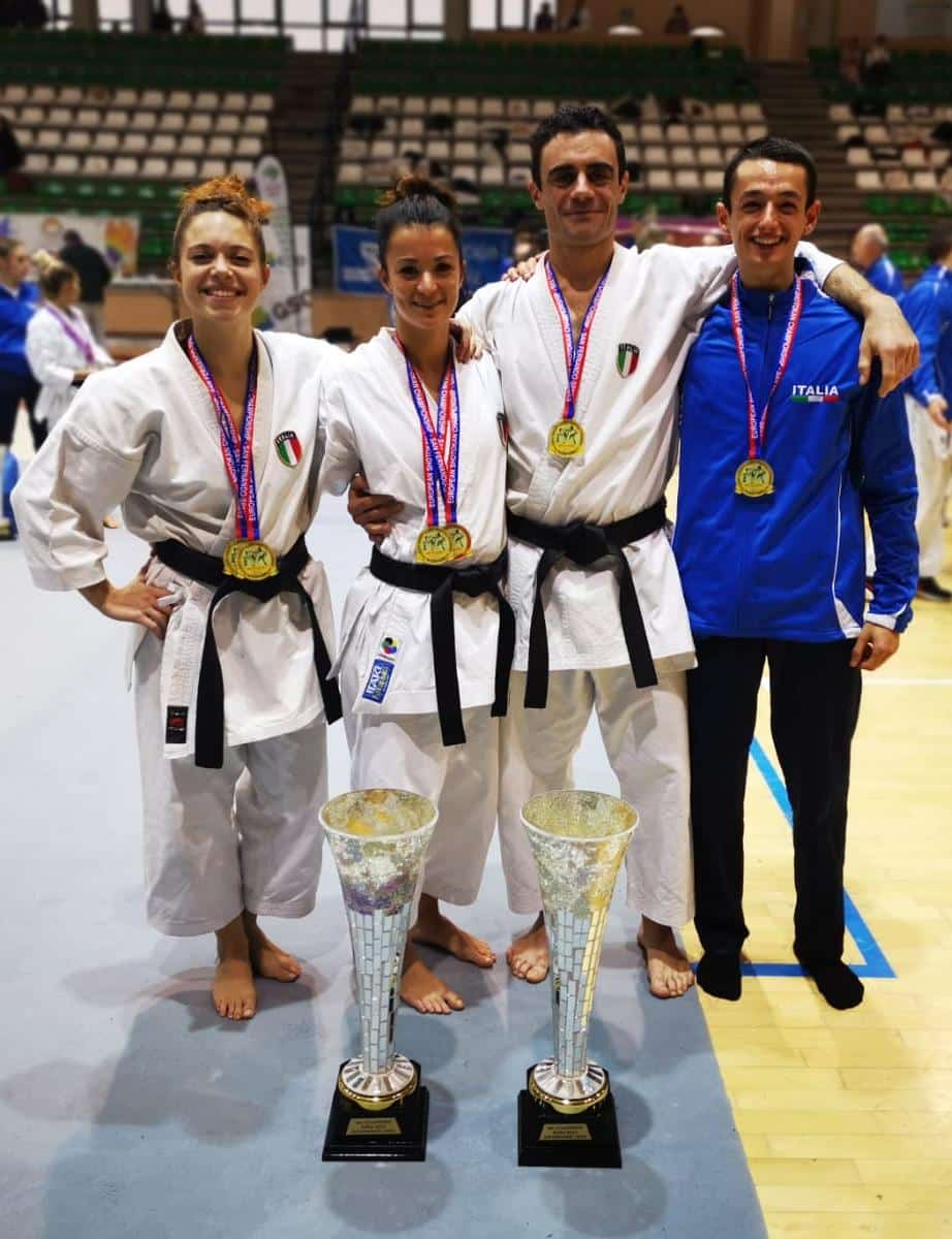 Campionati europei di Karate Shotokan, successo per gli atleti versiliesi