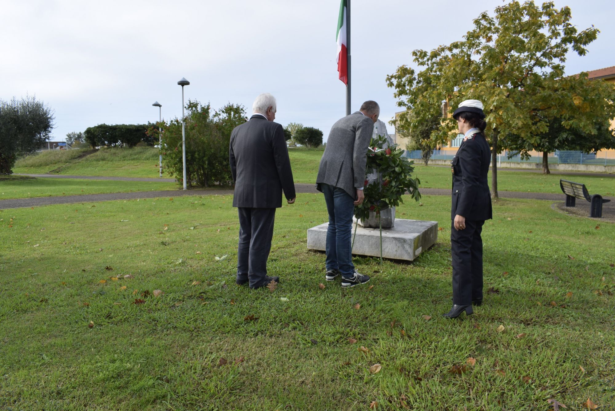 Cerimonia di commemorazione per i caduti di Nassirya