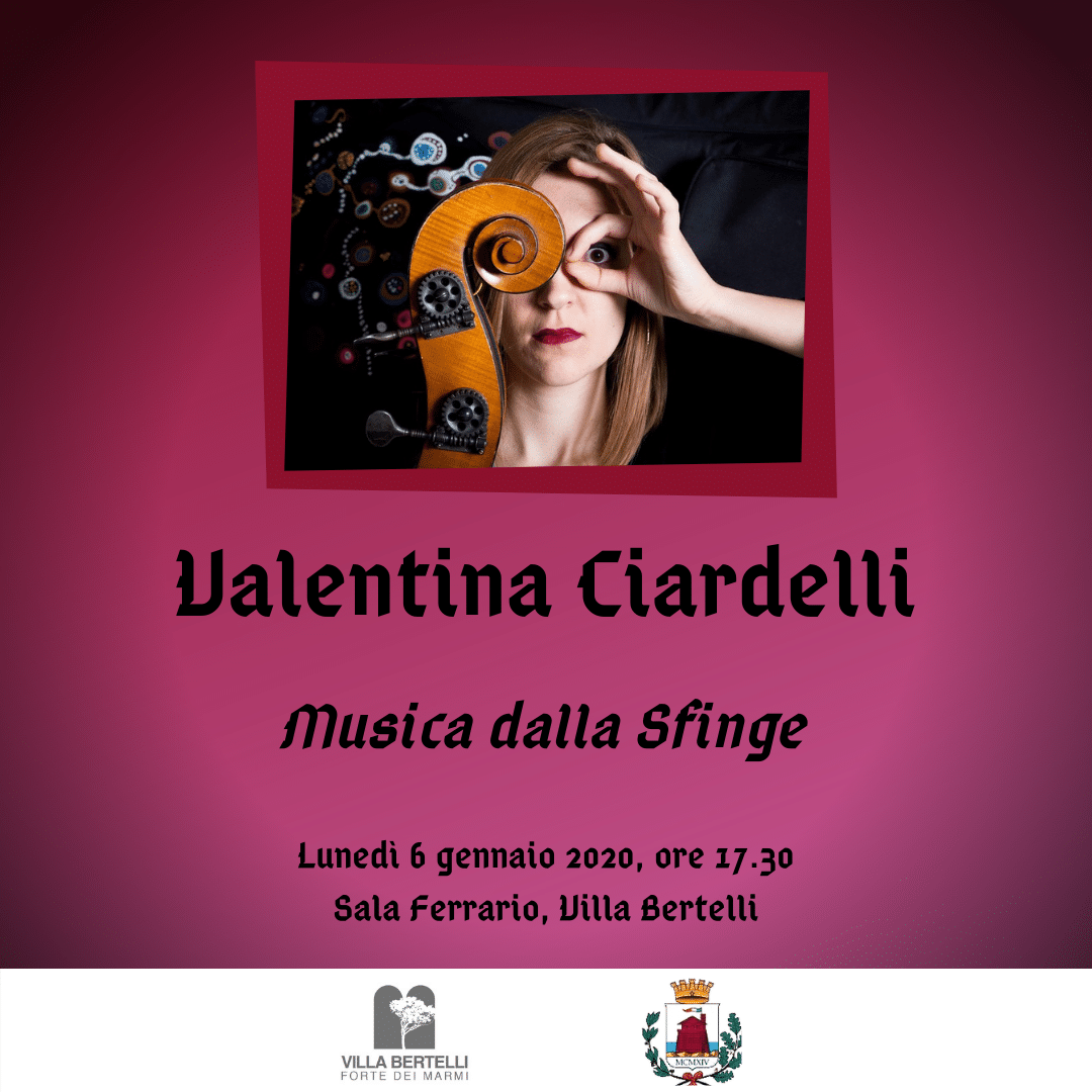 “Music from Sphinx”, Valentina Ciardelli presenta a Villa Bertelli