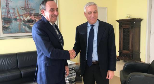 Giorgio Del Ghingaro dà il benvenuto al nuovo prefetto: visita istituzionale in municipio