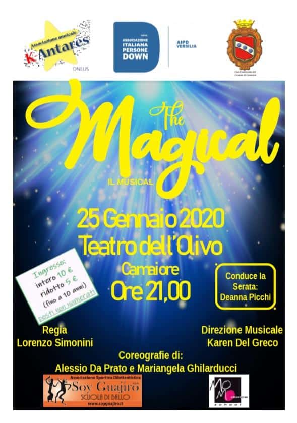 Al Teatro dell’Olivo di Camaiore in scena il musical “The Magical”