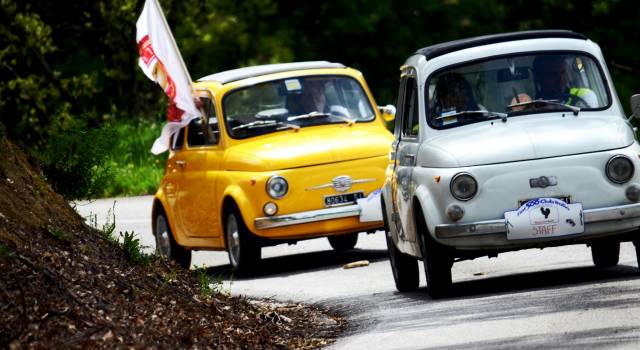A giugno raduno di Fiat 500 a Massarosa