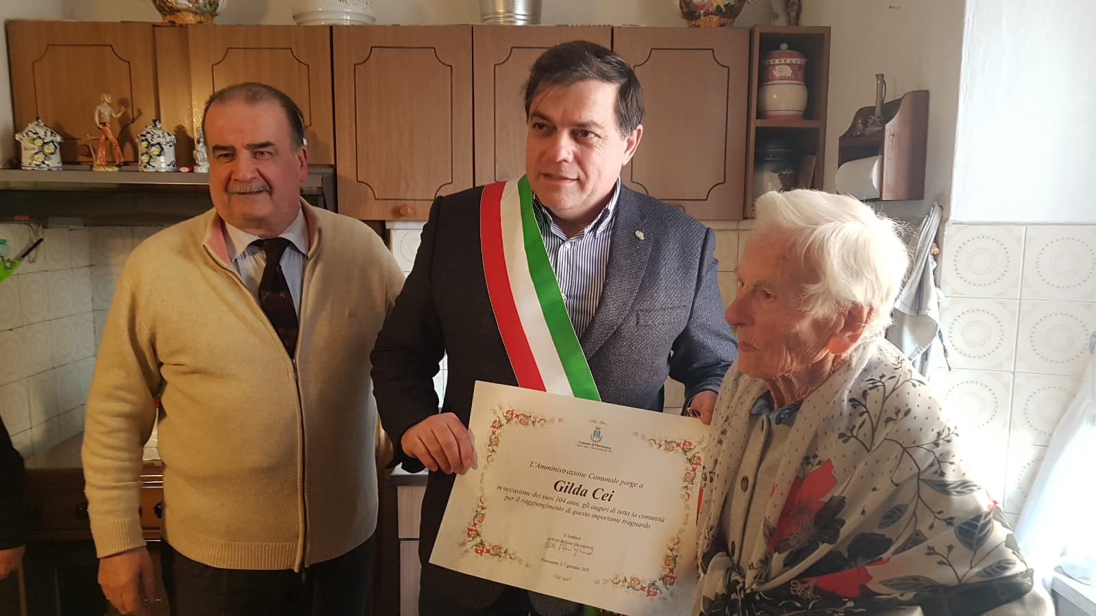 Gilda fa 104, è la seconda cittadina più longeva Pietrasanta