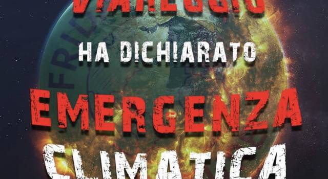 Viareggio dichiara emergenza climatica