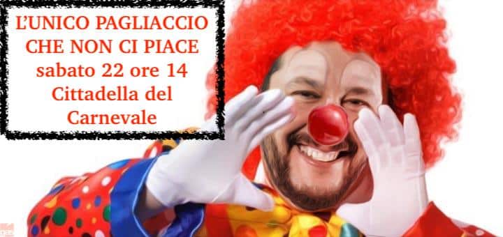 Viareggio Meticcia chiama a raccolta, sit in goliardico in Cittadella contro Matteo Salvini