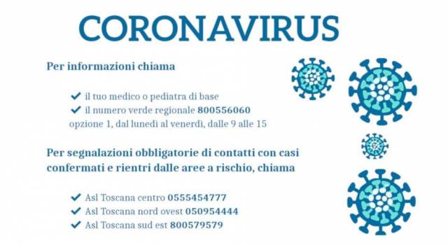 Coronavirus, casi in Toscana: le info del Comune di Viareggio