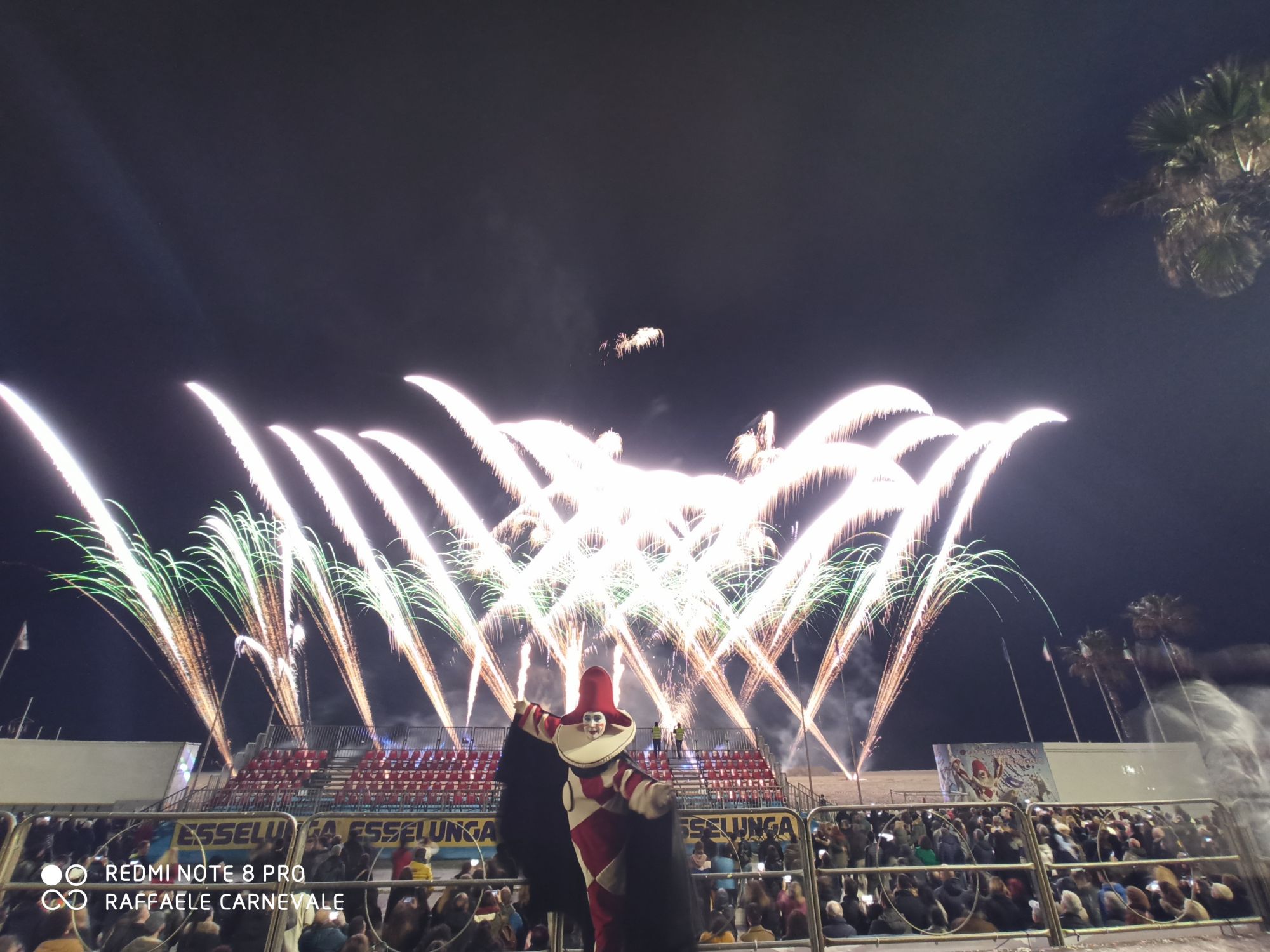 I fuochi d’artificio immortalati con lo smartphone, l’esperimento del fotografo Raffaele Carnevale