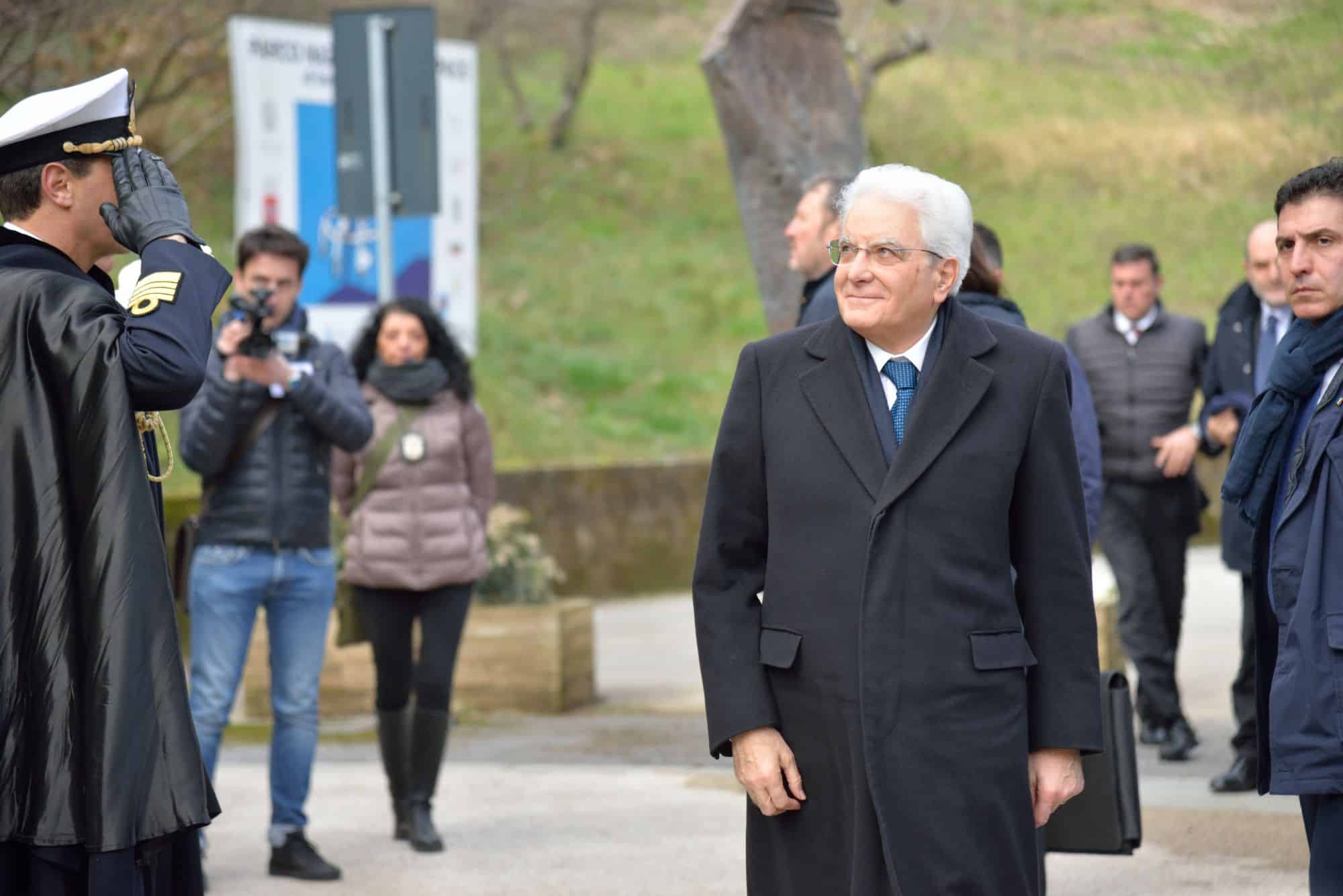 Sergio Mattarella a Sant’Anna di Stazzema: “La memoria è un virus contro l’odio”