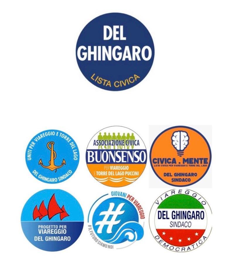 7 liste per Del Ghingaro e due sedi di comitati elettorali: “Viareggio più di prima”