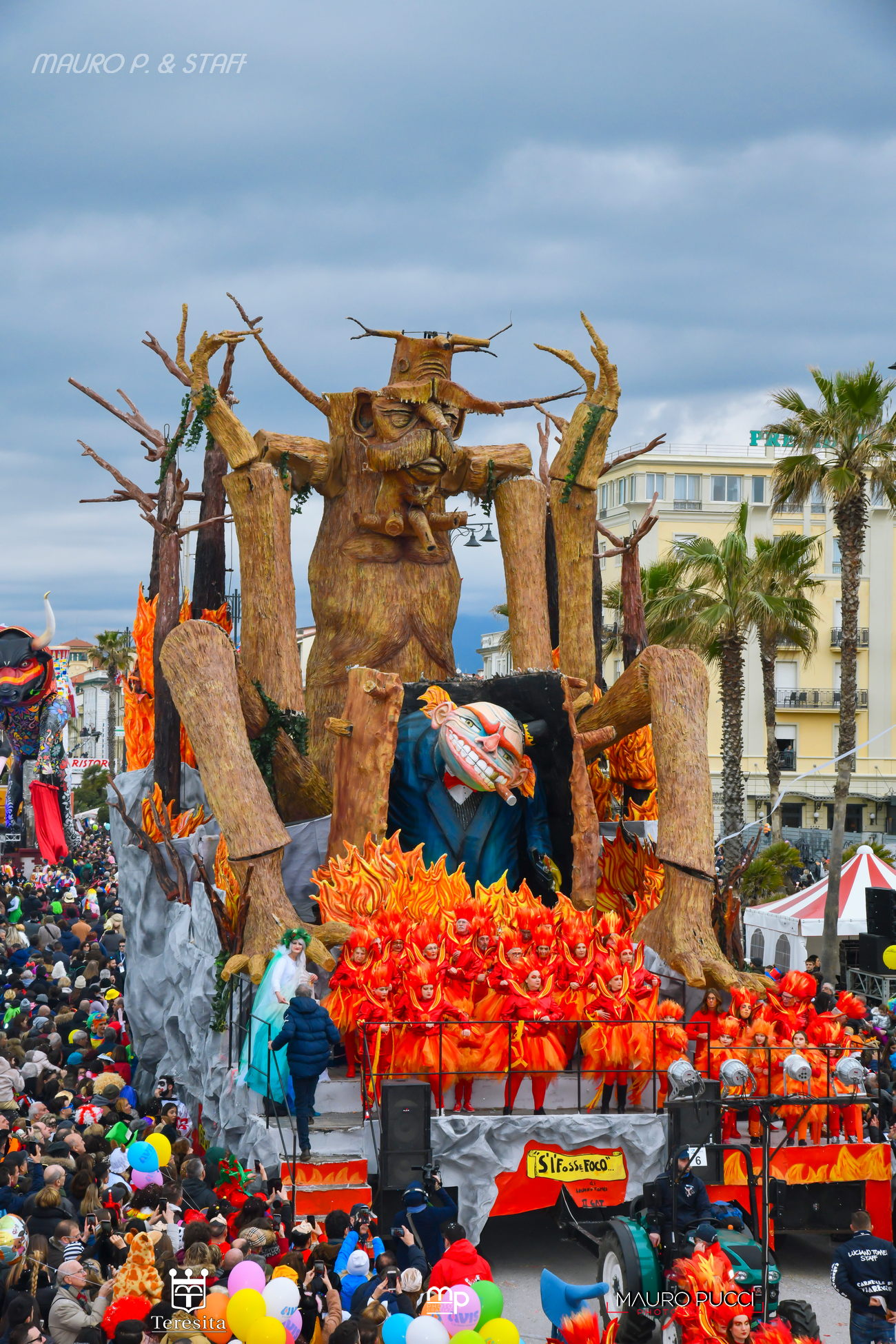 Carnevale di Viareggio, l’incasso del secondo corso è 375mila euro