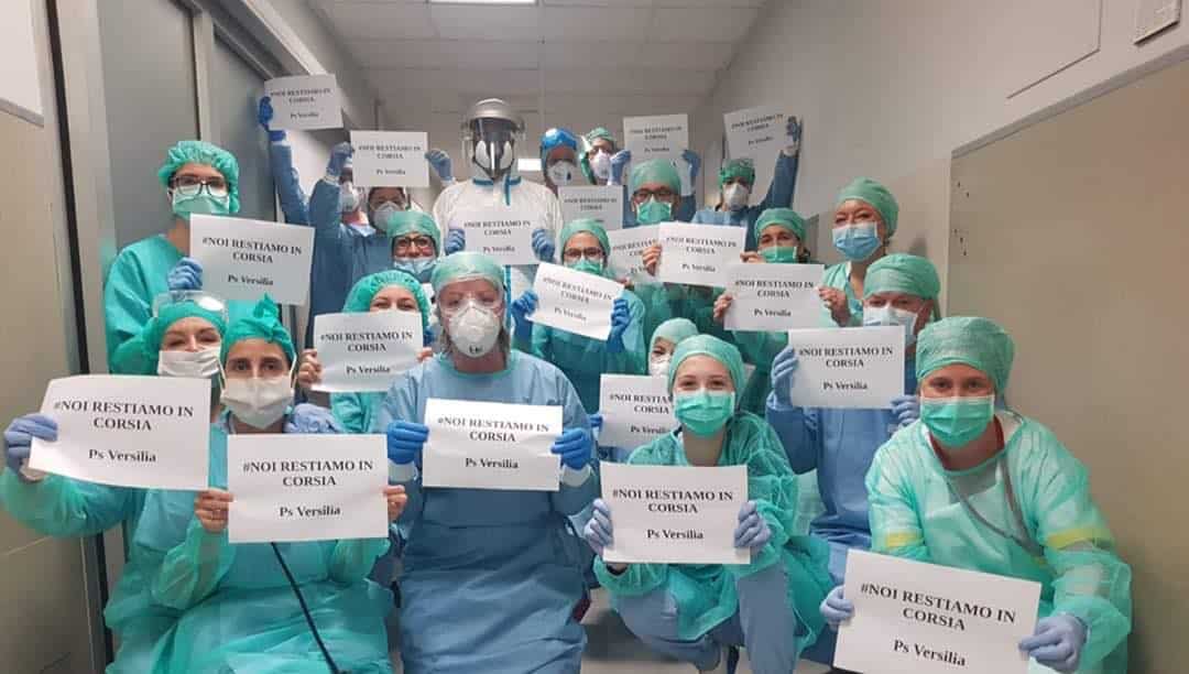 Il gruppo intercomunale Seravezza, Stazzema e Forte dei Marmi dell’Aido ha donato 30mila paia di guanti in nitrile agli ospedali Versilia e Noa