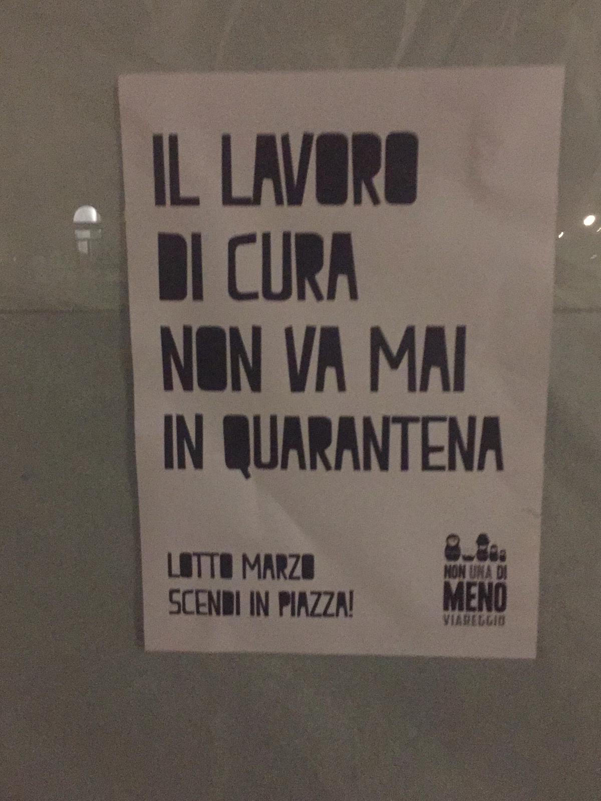 8 marzo, la protesta ai tempi del Coronavirus