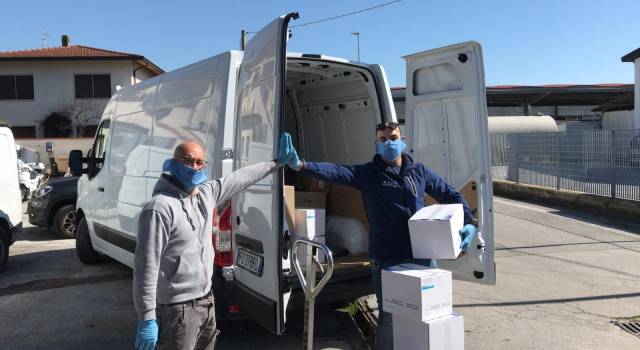 Coronavirus, il cuore del Varignano è grande: Massimo e Luca Vairo donano 7mila mascherine