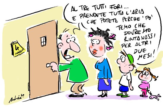 Fase 2, la vignetta di Andrea Vassalle