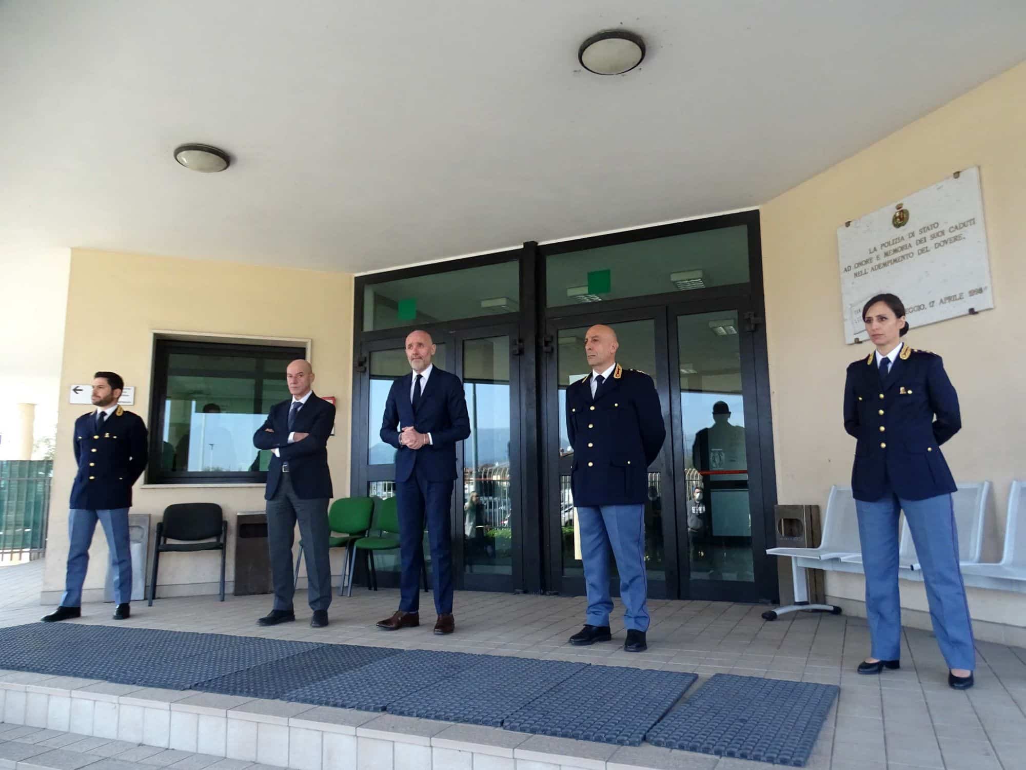 Due nuovi funzionari al Commissariato di Polizia di Viareggio: Magliulo e Frangiosa presentati dal Questore