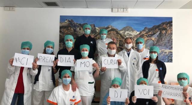 Carrara: test sierologici sugli operatori in radioterapia e senologia. Nessun contagio