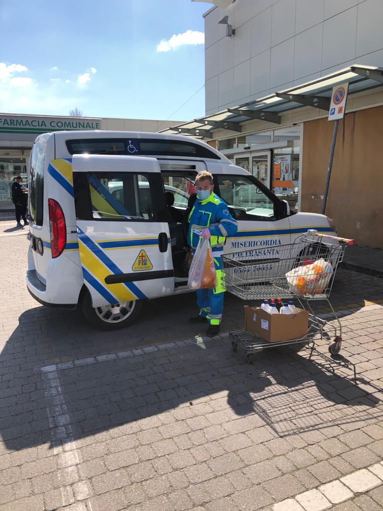 Emergenza sanitaria, spesa a domicilio per cittadini in quarantena