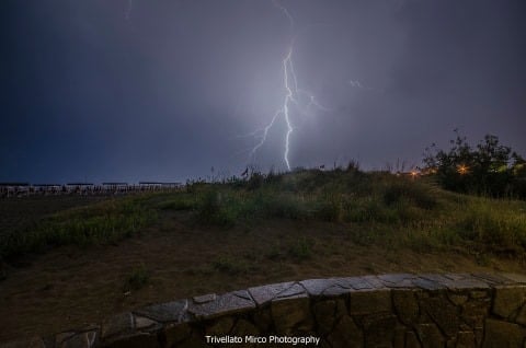 Temporale, le foto di Mirco Trivellato