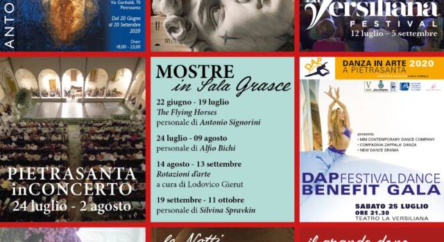 Turismo: da Pietrasanta in Concerto al Premio Carducci, weekend (e non solo) di grandi eventi