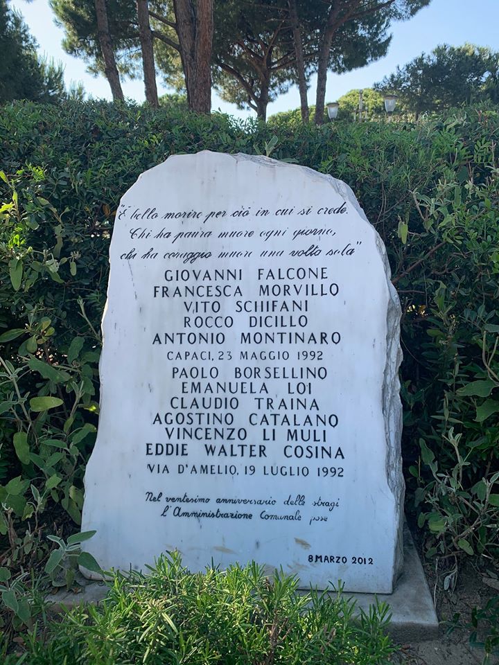 Forte dei Marmi commemora la strage di via D’Amelio