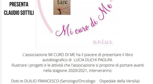 Oncologia, al bagno Flora il libro autobiografico di una paziente e presentazione dei progetti alla Senologia diretta da Duilio Francesconi