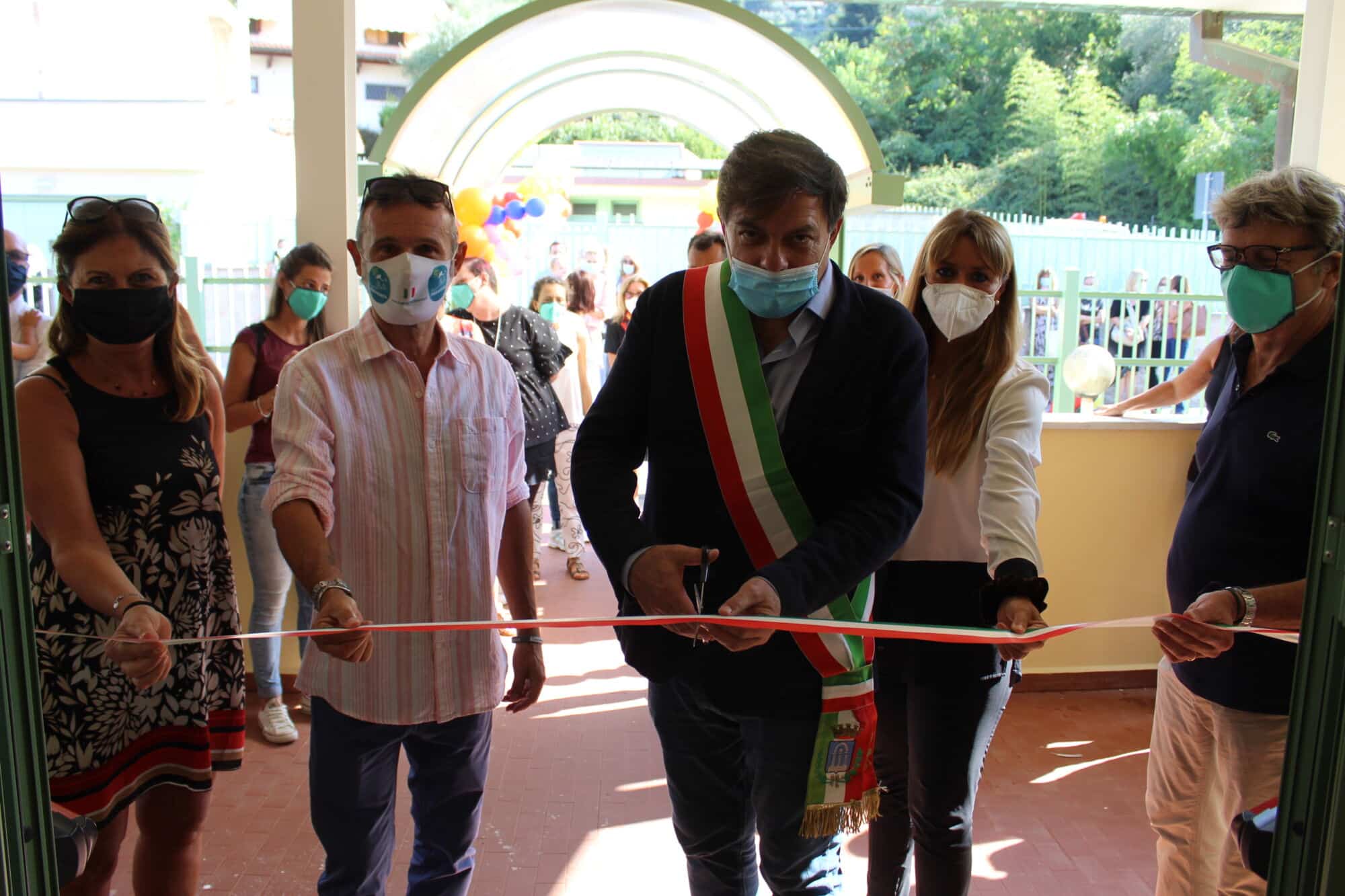 Inaugurato il nuovo Asilo Scubidù con un teatro all’aperto nel nuovo giardino