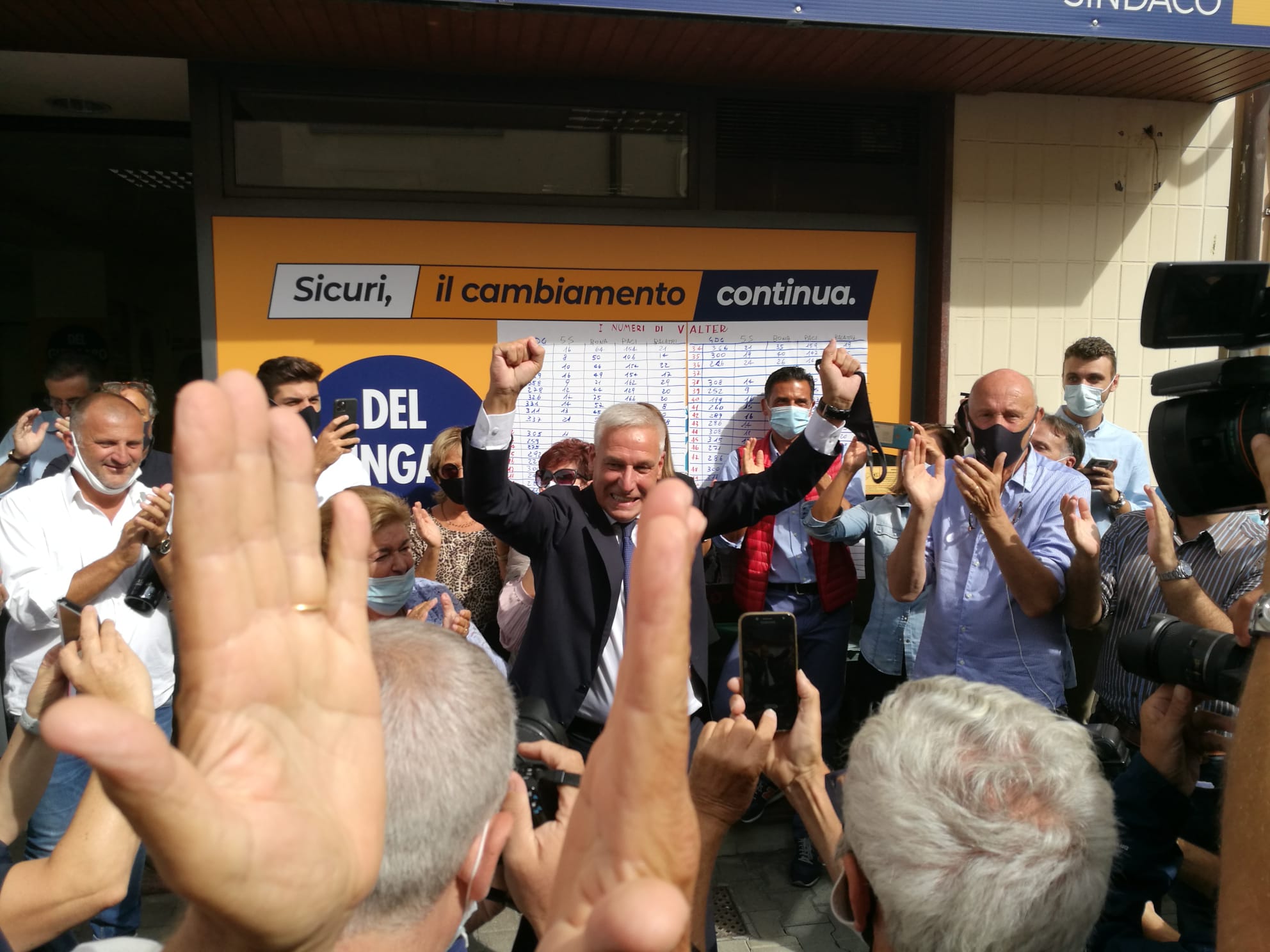 Del Ghingaro è il sindaco di Viareggio: Re Giorgio vince a mani basse