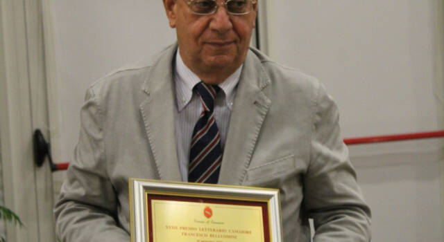 Ottavio Rossani vince il XXXII Premio Letterario Camaiore Francesco Belluomini
