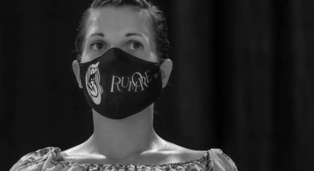 Teatro Rumore, mascherine e solidarietà
