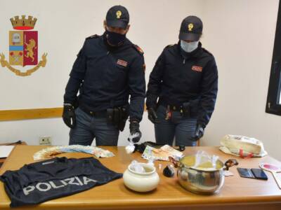 Blitz della Polizia a Viareggio, due in manette per spaccio di droga