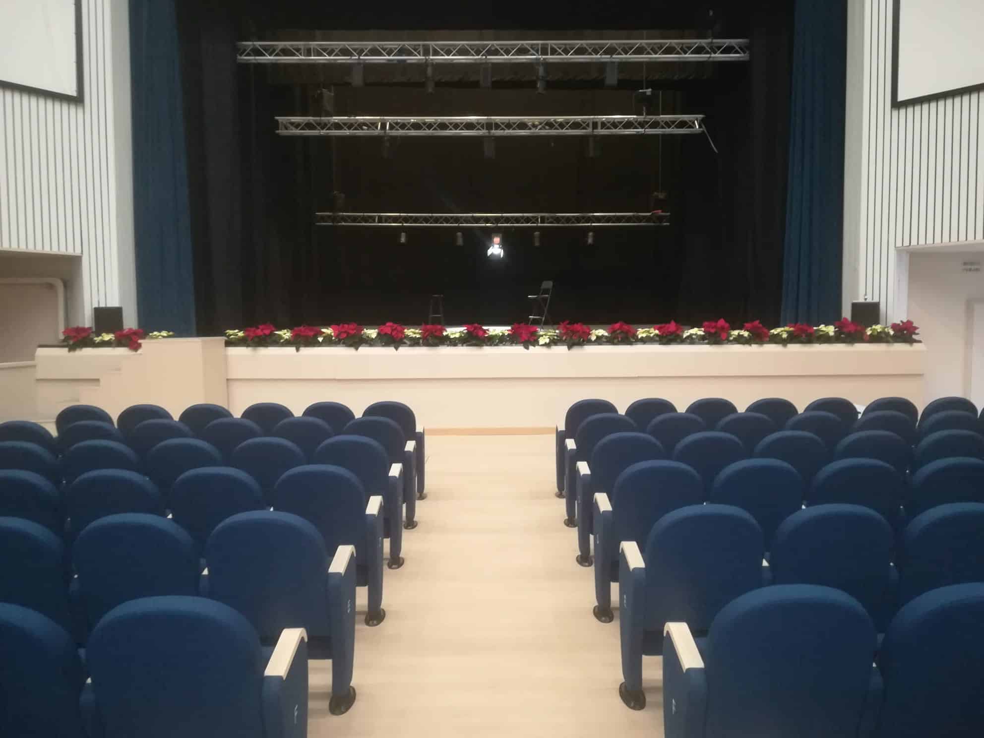 Tutto pronto per l’inaugurazione del nuovo Teatro Cinema Comunale di