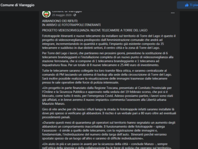 Videosorveglianza, Lega: “In oltre 5 anni dall’Amministrazione pochi risultati”