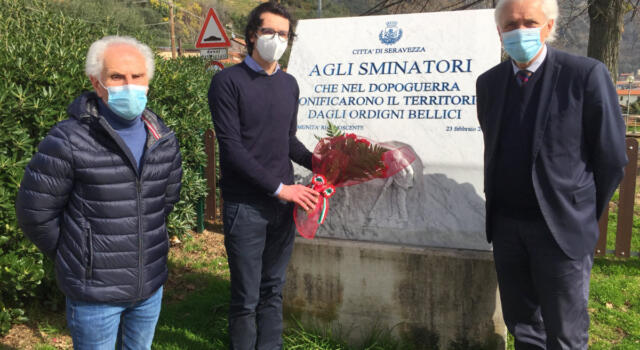 Memoria: omaggio agli sminatori della Versilia