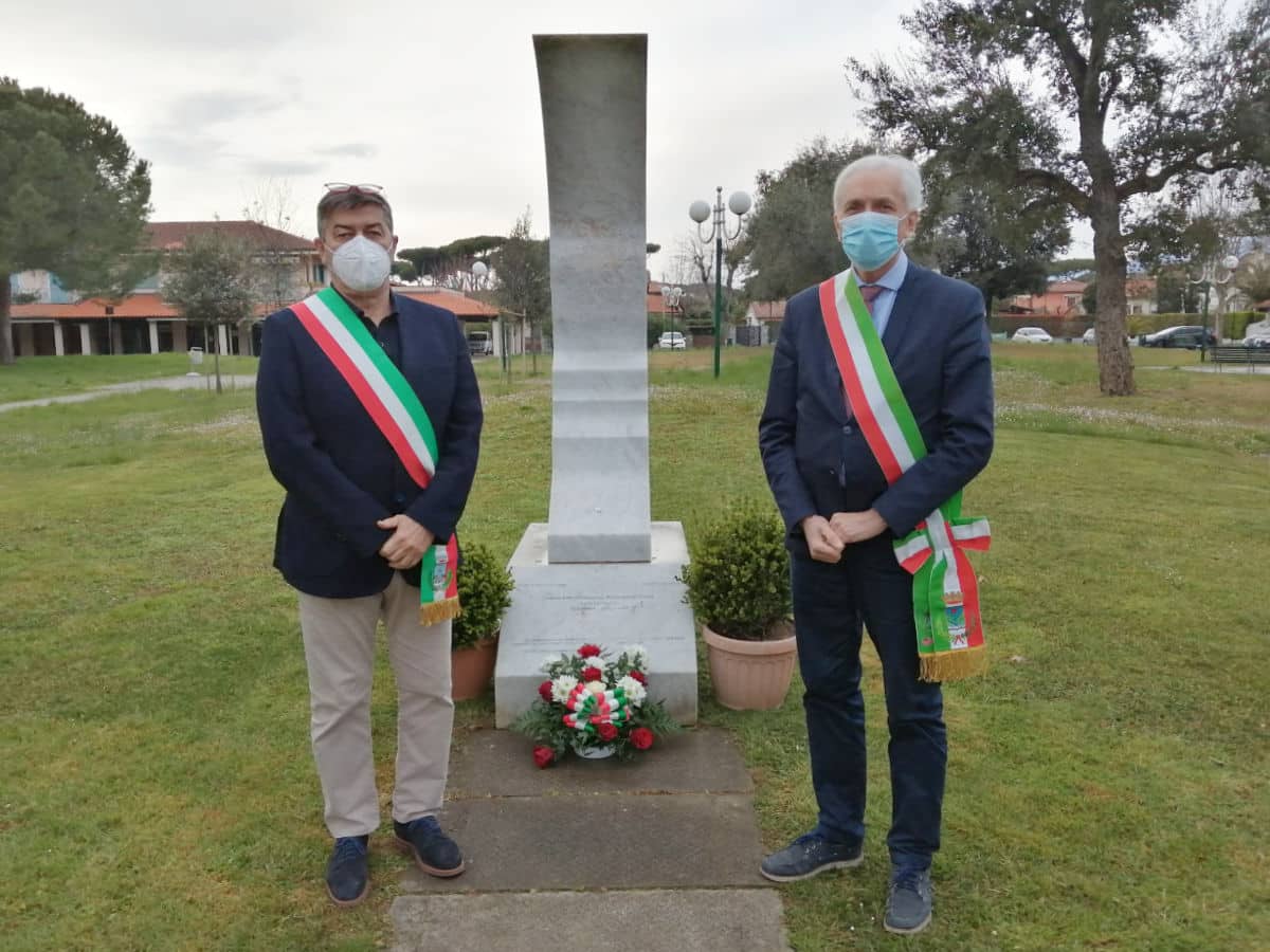 Omaggio piloti Seravezza