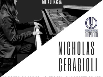 Il Talentuoso Nicholas Ceragioli sul podio del Concorso Internazionale per Giovani Musicisti – Città di Massa