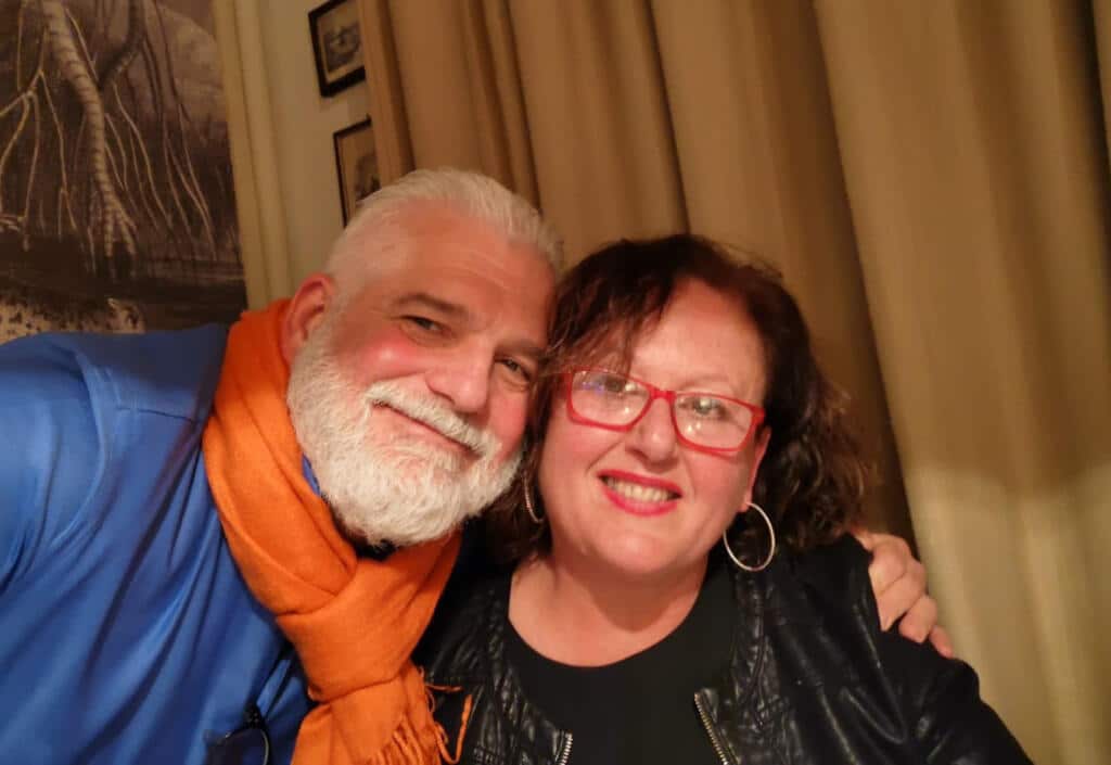 Luca Ragghianti e moglie
