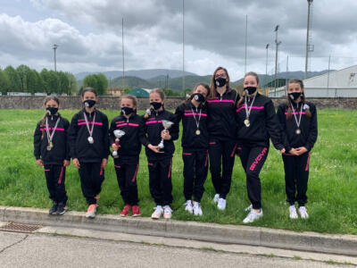 Successo per le ragazze de La Rosa di Seravezza nella fase uno del campionato nazionale di ginnastica artistica