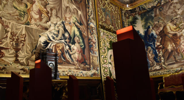 Museo nazionale di Palazzo Mansi: presentazione nuova illuminazione Sale arazzi fiamminghi
