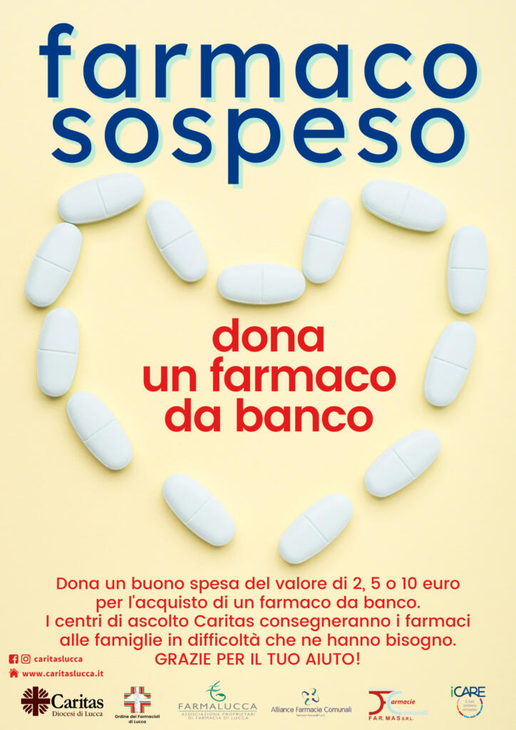 A Lucca la Caritas lancia il "farmaco sospeso" 1 FarmacoSospeso
