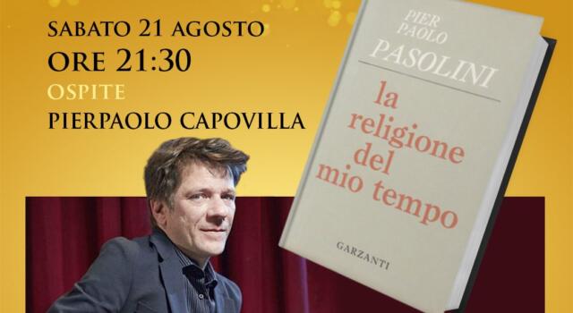 I versi di Pier Paolo Pasolini al festival Trame d&#8217;estate, la poesia incontra l&#8217;impegno civile