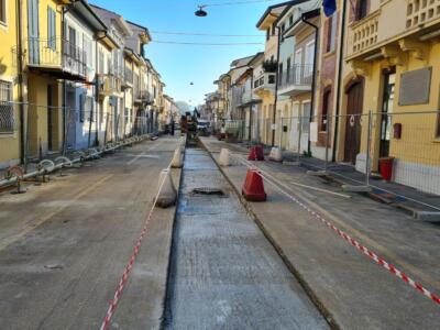 700 metri di nuove infrastrutture fognarie e acquedotto in via Machiavelli