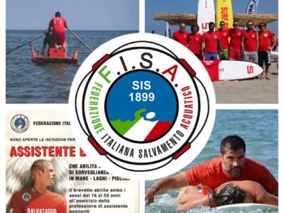 A breve avrà inizio il corso per il conseguimento del brevetto assistenti bagnanti FISA a Camaiore