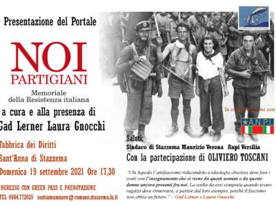 “Noi Partigiani”: Gad Lerner e Laura Gnocchi presentano il memoriale dedicato ai protagonisti della resistenza