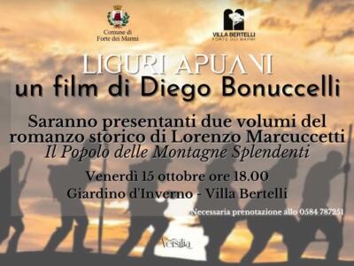 “Liguri Apuani”,  Il cortometraggio del regista Diego Bonuccelli a Villa Bertelli