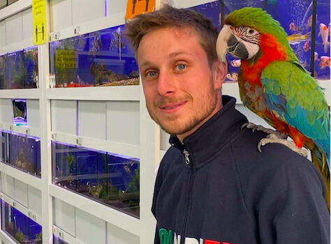 Il ragazzo che sussurrava ai pappagalli apre un agri-zoo in Versilia, boom richieste animali da compagnia