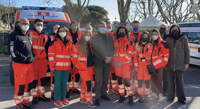 Inaugurati tre nuovi mezzi di pronto soccorso della Croce Verde