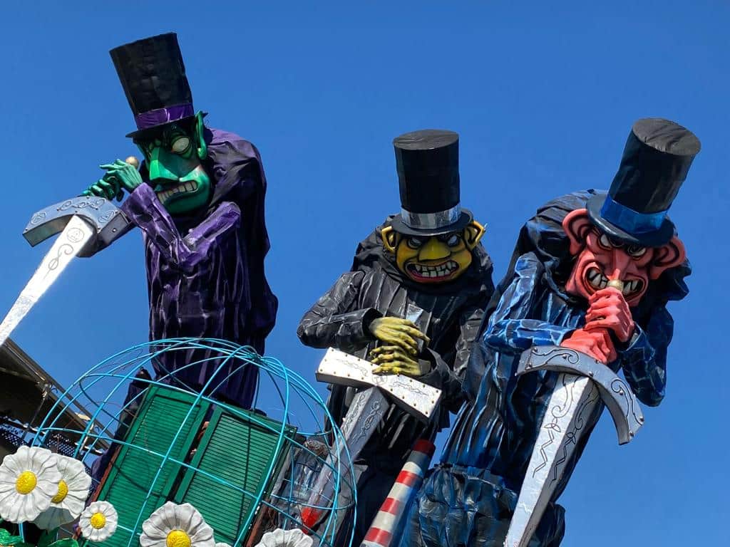 Carri carnevale di Viareggio 2022 particolari
