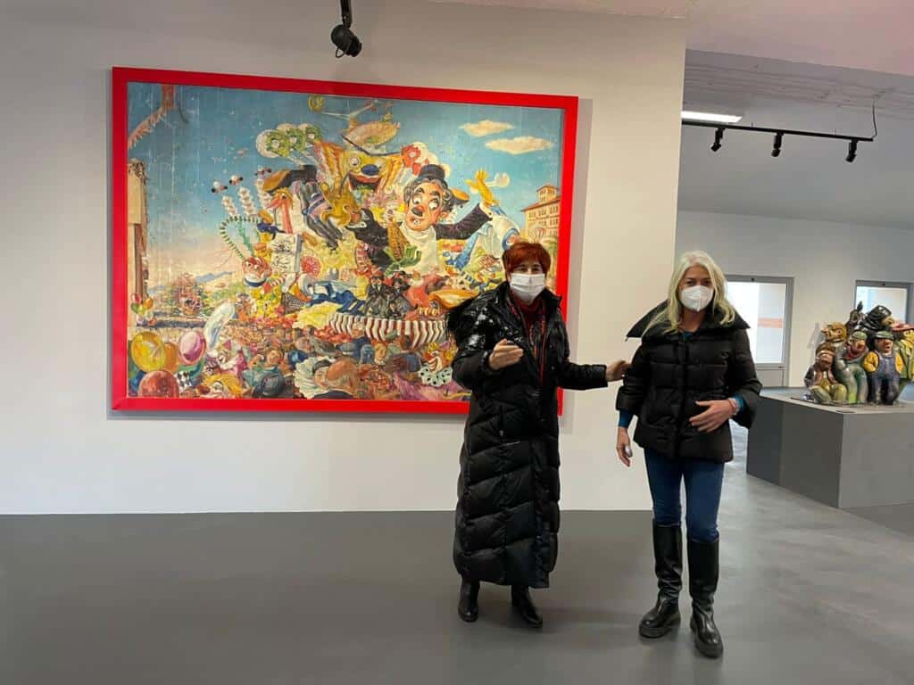 Visita del Questore di Lucca alla Cittadella del Carnevale di Viareggio 4